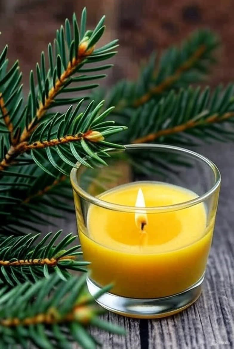 Christmas Scented Beeswax Candles